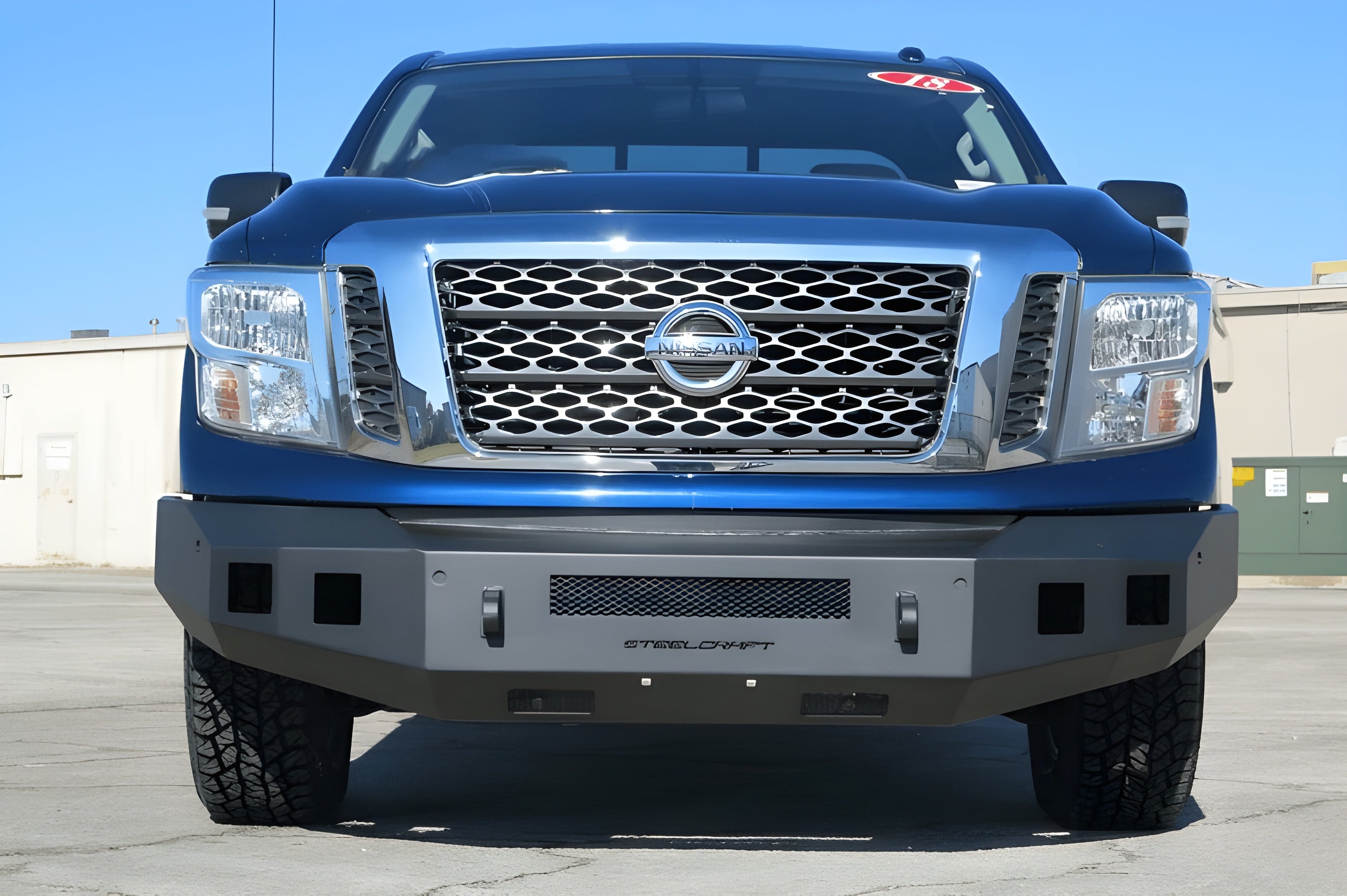 Steelcraft Nissan Titan 2017-2024 Fortis Front Bumper Non-Winch (Includes PRO-4X) - 71-14090