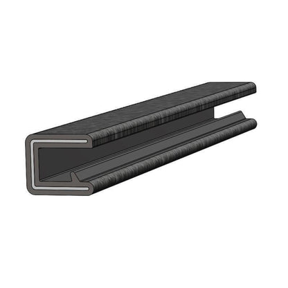 TACO Marine 250' Black Flex Trim 5/16" Opening X 5/8" - V30-1350B250