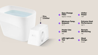 Plunge Pod - EVOLVE-POD-ST-COLD-WHITE-ASSEMBLY