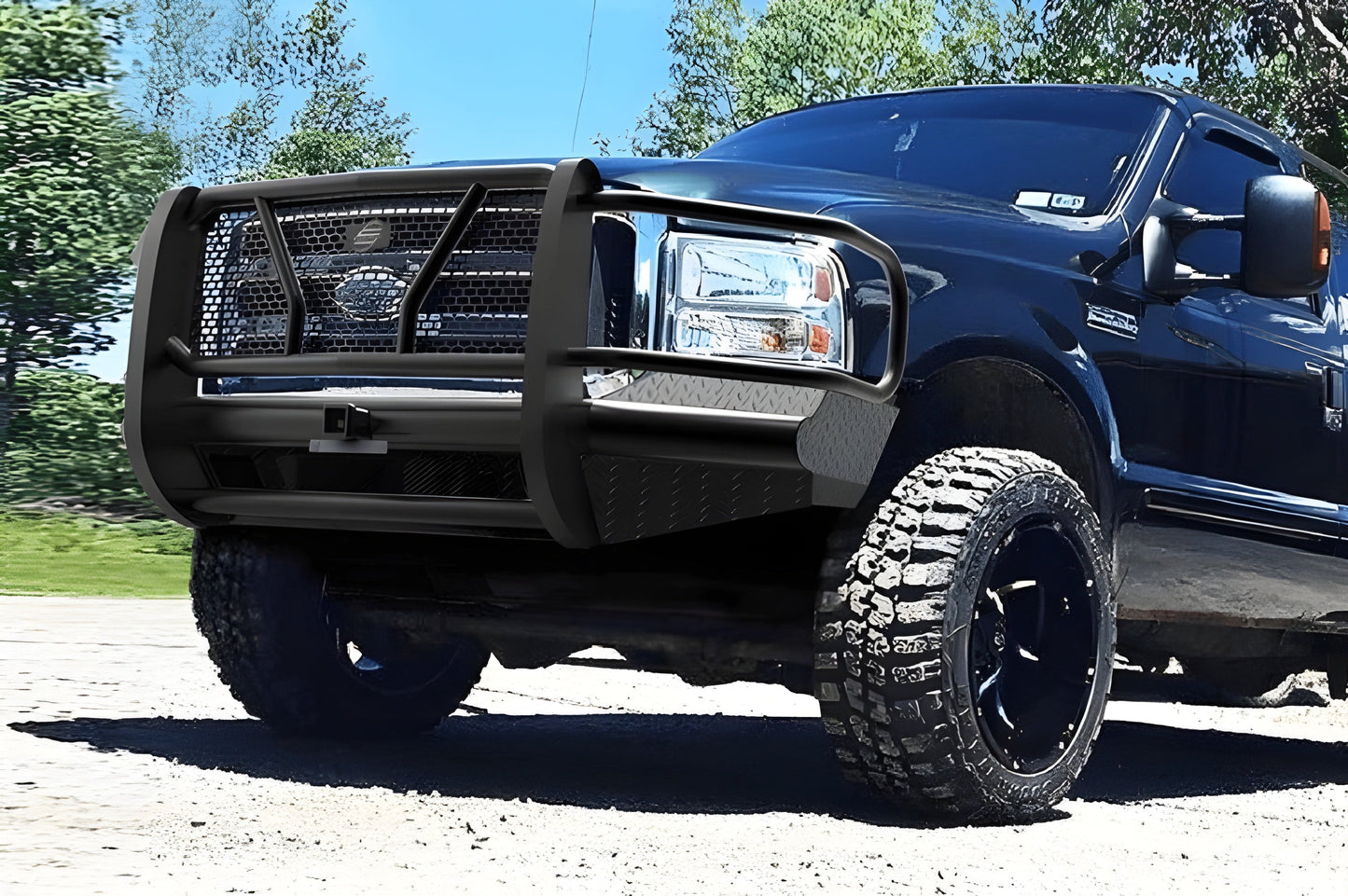Steelcraft Ford F250/F350 Superduty 1999-2007 HD Front Bumper with Receiver - HD11300R