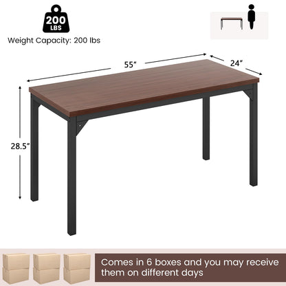 Tangkula Conference Table Set of 8/6/4/2/1 - KC55681CF