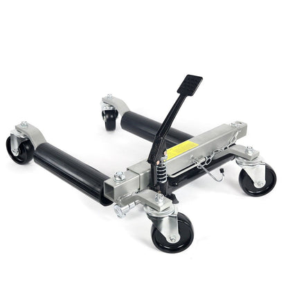 Stark USA 4-PC Hydraulic Car Dollies 12" Wheel Lift Positioning Jack Auto Dolly - KIT363